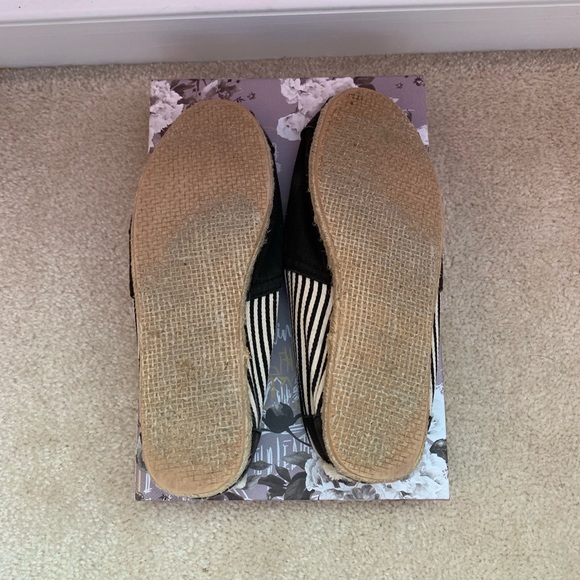 Toms Stripped-Solid Black - Picture 5 of 5